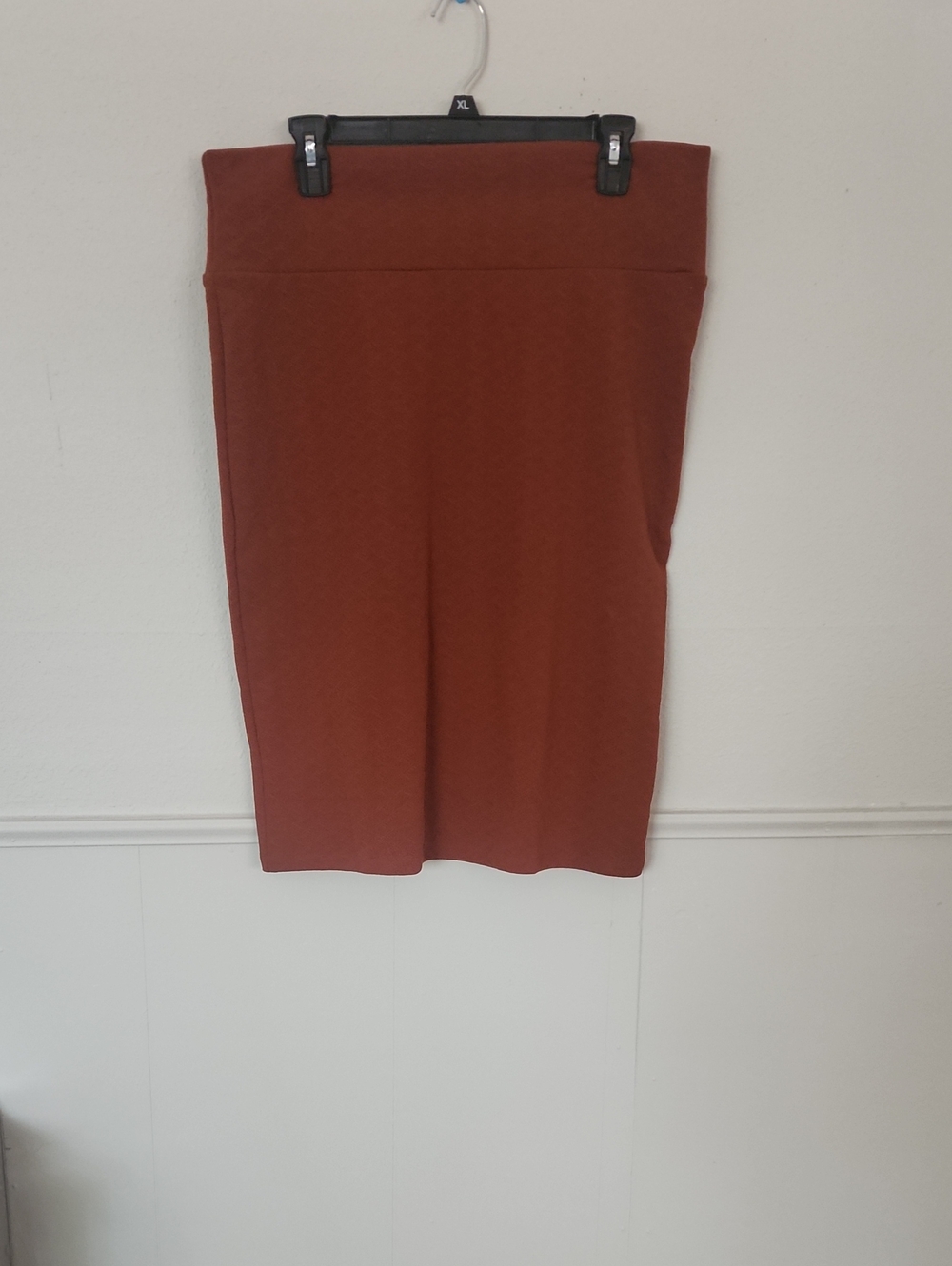 LuLaRoe Rust Brown Pencil Skirt